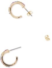 Paquete de 6 aretes con joyas para niñas
