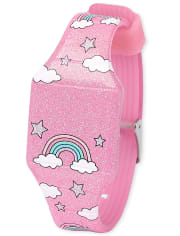 Girls Rainbow Digital Watch