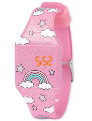 Girls Rainbow Digital Watch