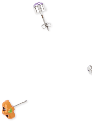 Girls Halloween Earrings 6-Pack