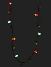 Girls Christmas Light Up Necklace
