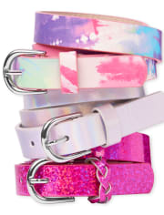 Girls Belt 3-Pack