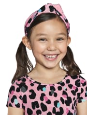 Toddler Girls Leopard Headwrap 2-Pack