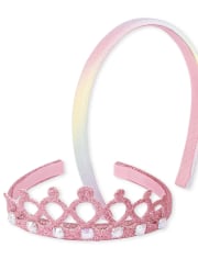 Toddler Girls Tiara Headband 2-Pack
