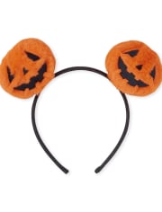 Girls Halloween Pumpkin Headband