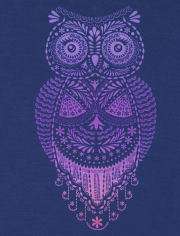Pyjama hibou pour fille