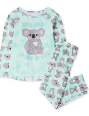 Girls Koala Pajamas