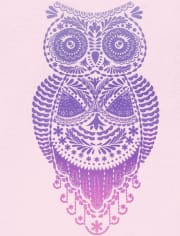 Chemise de nuit hibou pour filles
