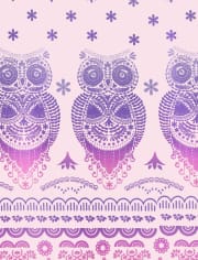 Chemise de nuit hibou pour filles
