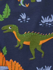 Baby And Toddler Boys Dino Snug Fit Cotton Pajamas 2-Pack