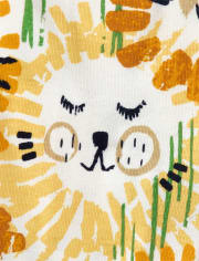Baby And Toddler Boys Lion Snug Fit Cotton Pajamas 2-Pack