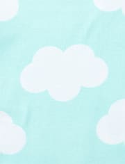 Baby And Toddler Girls Unicorn Cloud Snug Fit Cotton Pajamas 2-Pack
