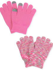 Lot de 2 gants pour envoyer des SMS pour filles