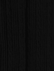 Girls Cable Knit Tights 2-Pack