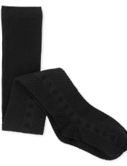 Girls Heart Pointelle Tights