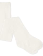 Girls Heart Pointelle Tights