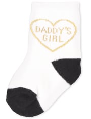 Baby Girls Heart Midi Socks 6-Pack