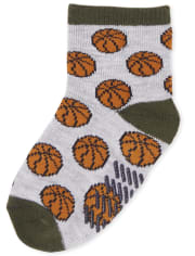 Lot de 6 chaussettes de sport mi-longues pour tout-petit garçon