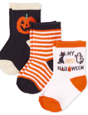 Baby Halloween Midi Socks 3-Pack