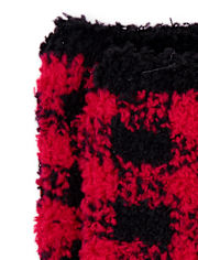 Lot de 2 paires de chaussettes douillettes assorties à carreaux Buffalo unisexe pour tout-petits