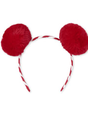 Girls Pom Pom Headband