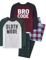 Boys Sloth Bro Pajamas 2-Pack