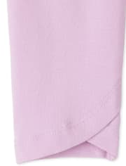 Paquete de 2 calzas con efecto tie dye para niñas pequeñas