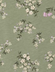Lot de 2 robes de tous les jours à fleurs pour petites filles