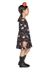 Robe de tous les jours licorne d&#39;Halloween pour bébés et petites filles