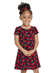 Baby And Toddler Girls Apple Everyday Dress