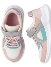 Girls Colorblock Running Sneakers