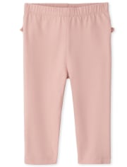 Baby Girls Floral Pants 2-Pack