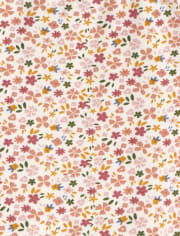Baby Girls Floral Pants 2-Pack