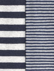 Conjunto de 8 piezas a rayas para bebé niño