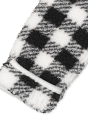 Bébé carreaux Buffalo Sherpa Nid d'ange