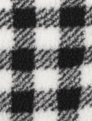 Bébé carreaux Buffalo Sherpa Nid d'ange