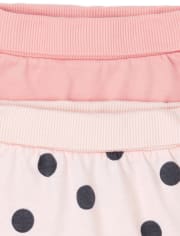 Conjunto de ropa de juego de 4 piezas Panda para bebé niña