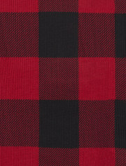 Baby And Toddler Boys Buffalo Plaid Thermal Henley Top
