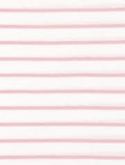 Baby And Toddler Girls Striped Tee Shirt