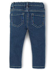 Jegging en denim extensible pour bébé et toute-petite fille