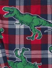 Kids Famille assortie phosphorescent de Noël Tree-Rex Snug Fit coton Pyjama