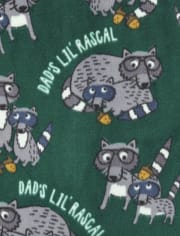 Baby And Toddler Boys Raccoon Fleece One Piece Pajamas