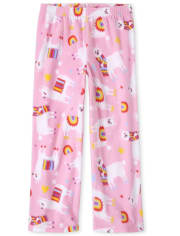Girls Llama Pajama Pants