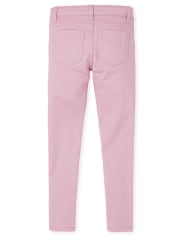 Jeggings en denim tricoté pour fille