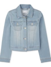 Veste en jean ultra douce pour fille