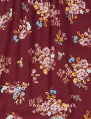 Combinaison fleurie flottante pour fille