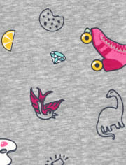 Girls Print Leggings