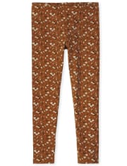 Girls Print Leggings