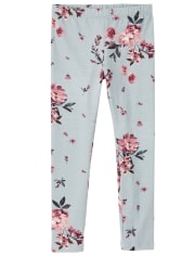 Girls Print Leggings