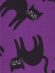 Leggings de gato de Halloween para niñas